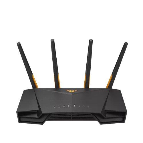 ASUS  TUF Gaming AX3000 V2 WLAN-Router Gigabit Ethernet Dual-Band (2,4 GHz/5 GHz) Schwarz, Orange 