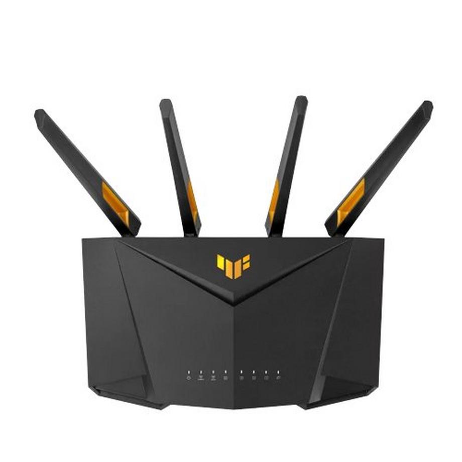 ASUS  TUF Gaming AX3000 V2 WLAN-Router Gigabit Ethernet Dual-Band (2,4 GHz/5 GHz) Schwarz, Orange 