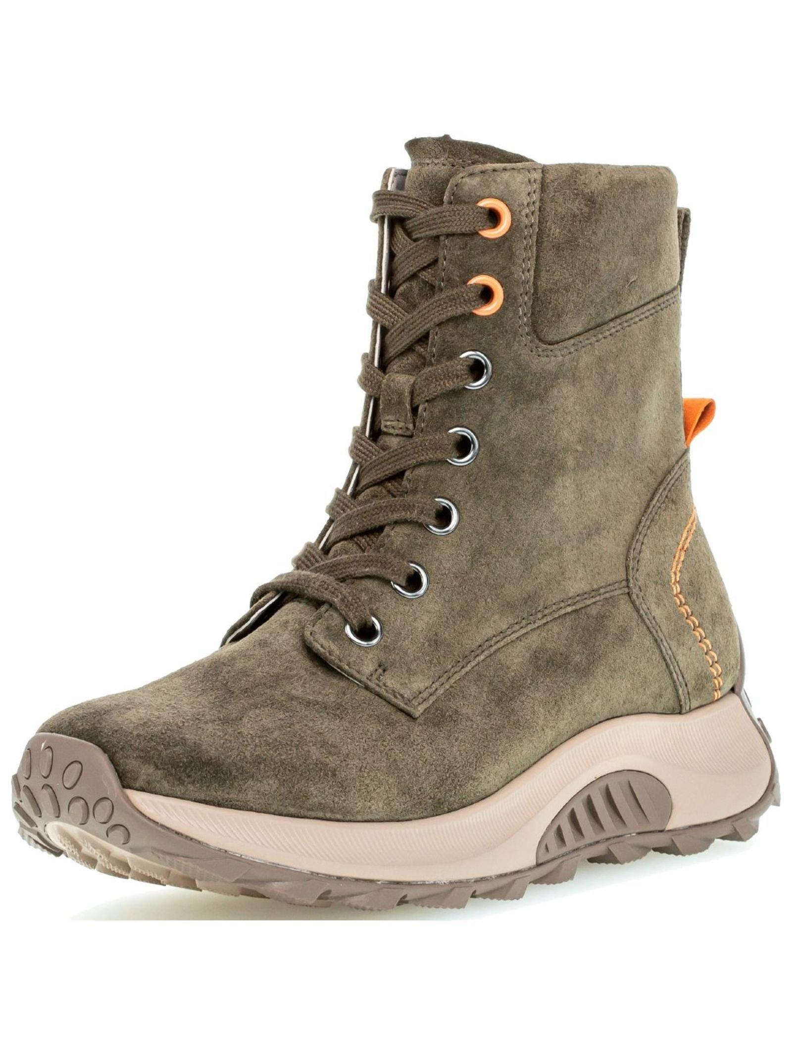 Image of Stiefelette Damen Olivegrün 38.5