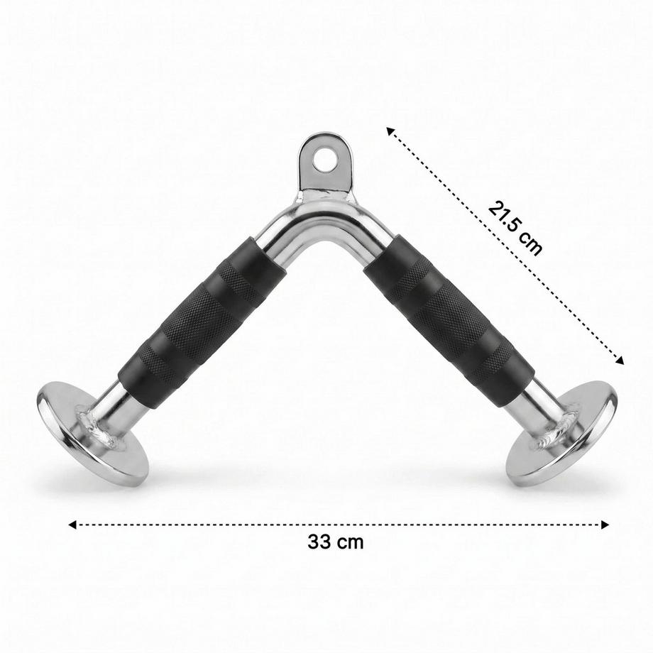 Kabelzug-Aufsatz Set (4-teilig) für den Fitness Seilzugturm V-Bar