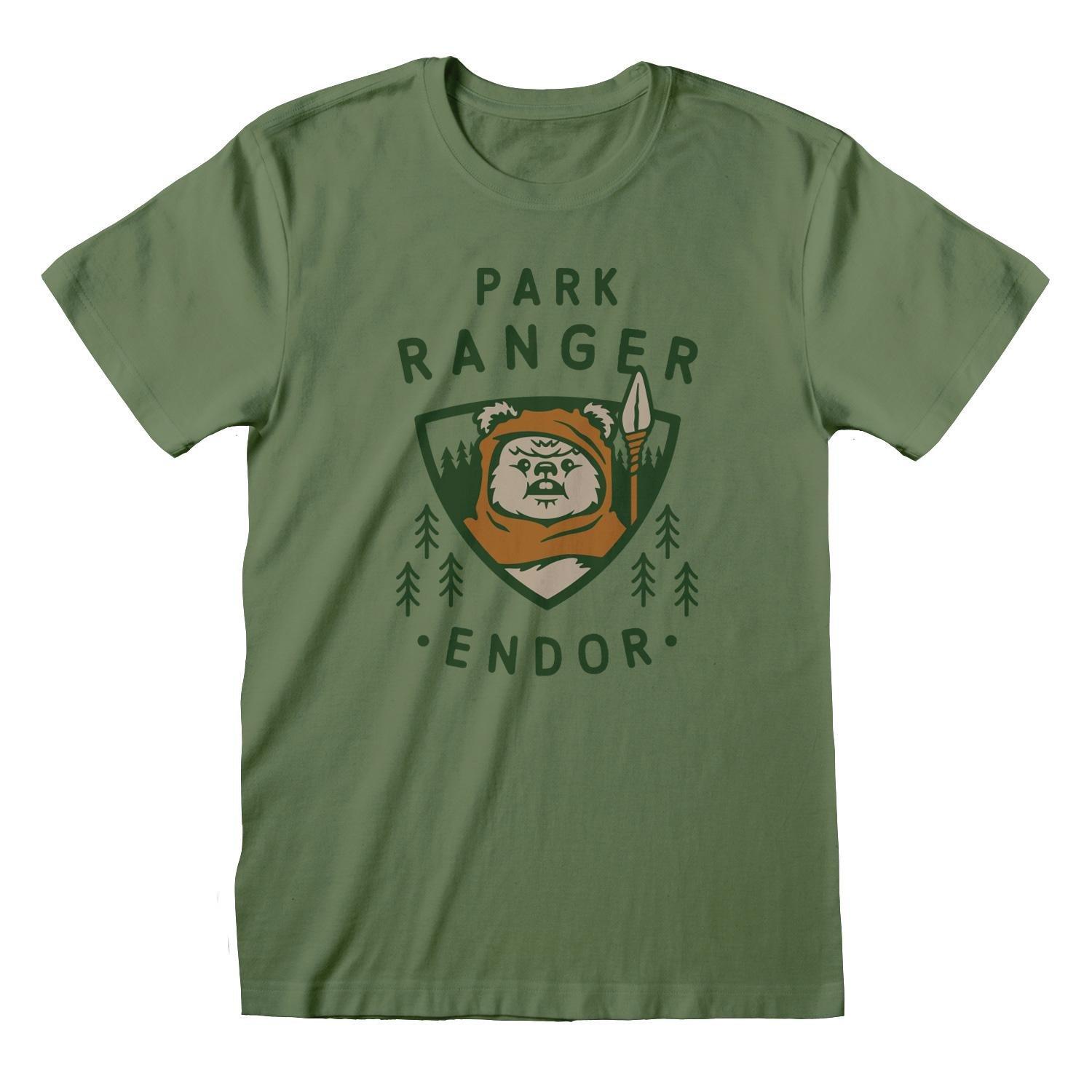 Image of Endor Park Ranger Tshirt Damen Grün S