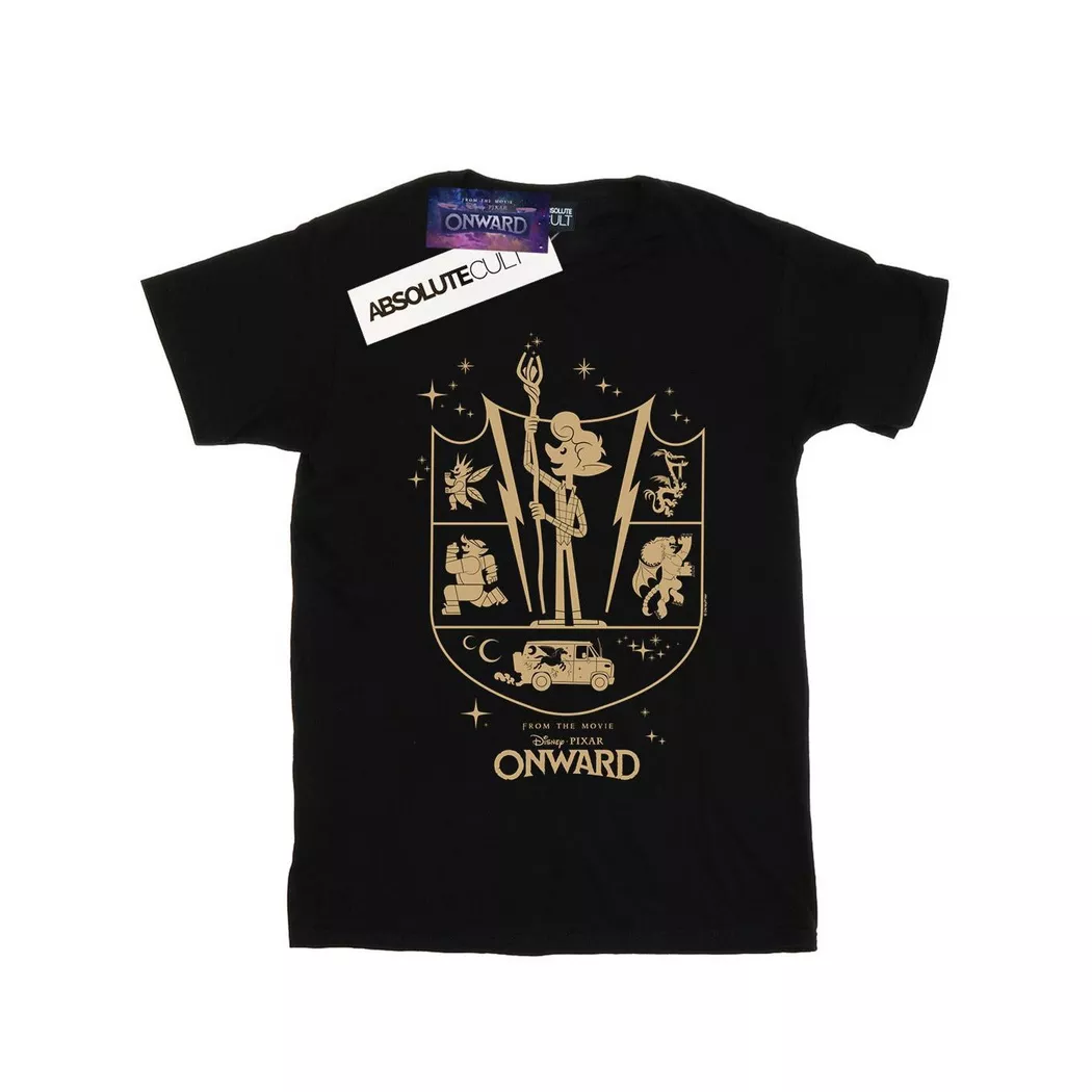Disney - Onward TShirt, für Damen, Schwarz, Größe M
