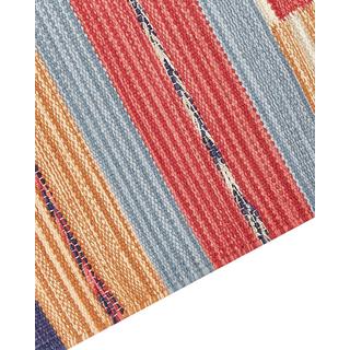 Beliani Tapis en Coton Traditionnel GANDZAK  