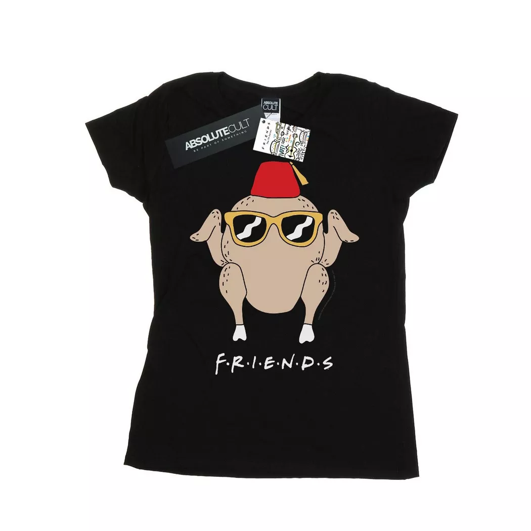 Friends - TShirt, für Damen, Schwarz, Größe S