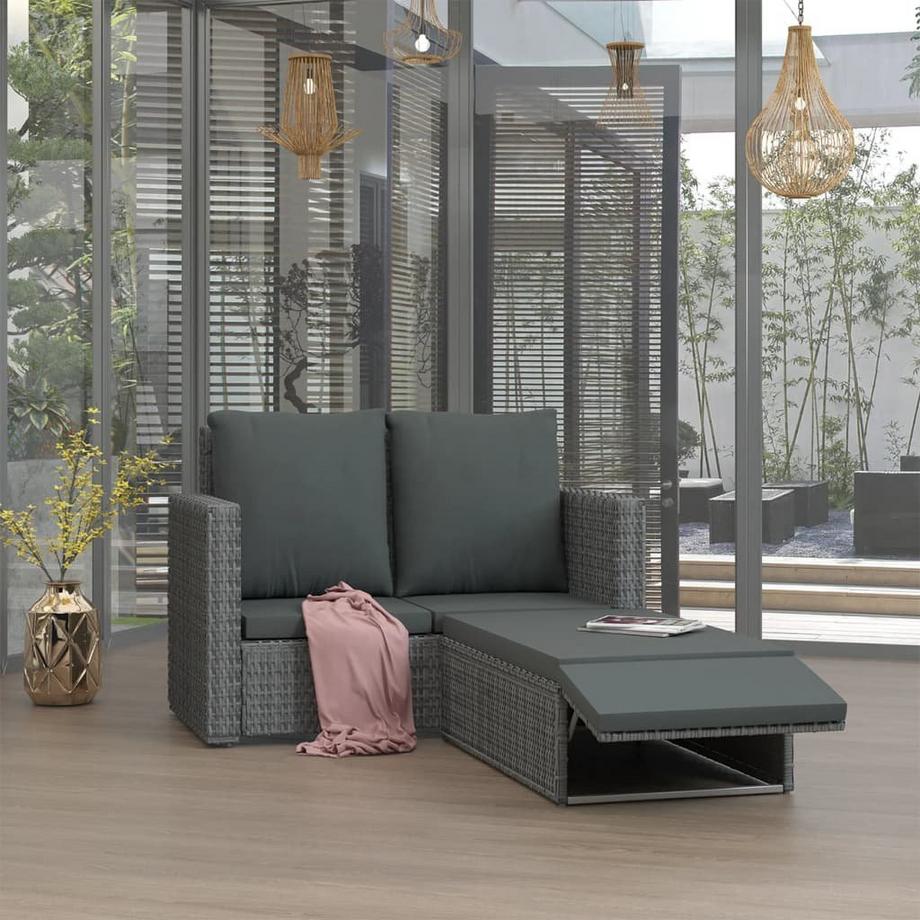 VidaXL Garten lounge set poly-rattan  
