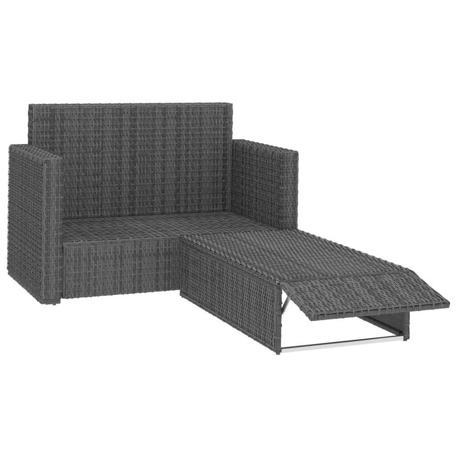 VidaXL Garten lounge set poly-rattan  