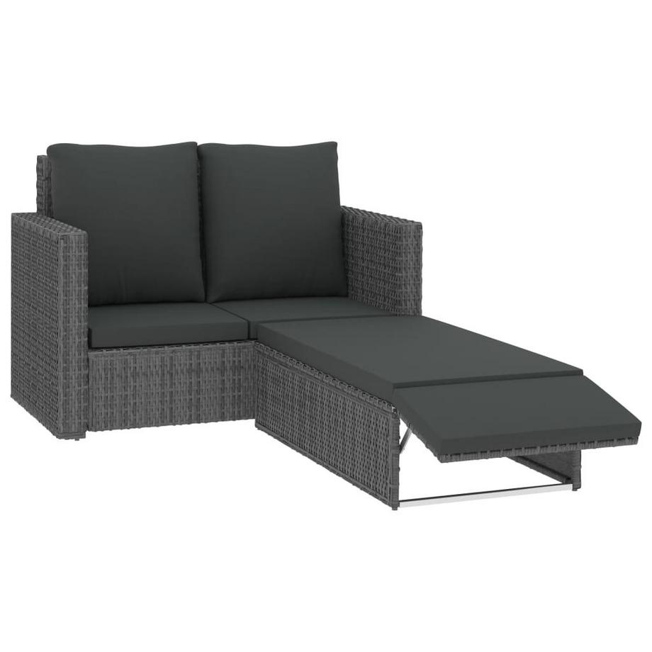 VidaXL Garten lounge set poly-rattan  