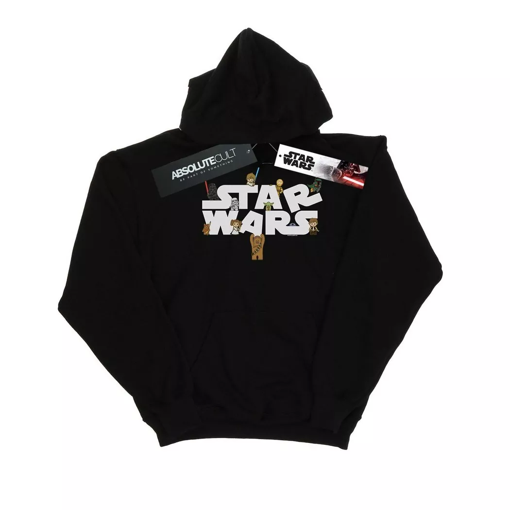STAR WARS - Kiddie Kapuzenpullover, 152-158, Schwarz