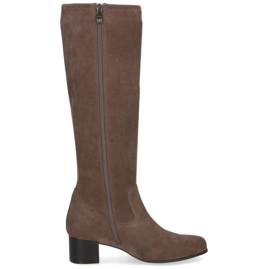 CAPRICE Knielange Stiefel mit Blockabsatz  