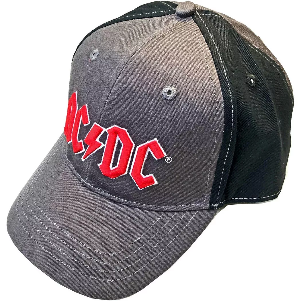 AC/DC - ACDC BaseballMütze Logo, für Damen, Grau, Größe Onesize