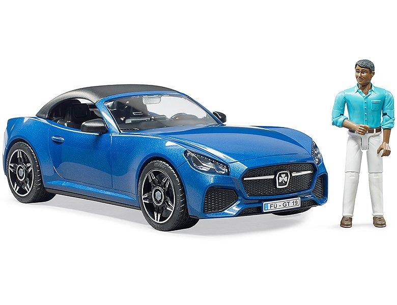 bruder  03481 - Roadster mit Fahrer 
