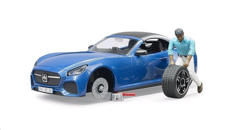 bruder  Roadster mit Fahrer 