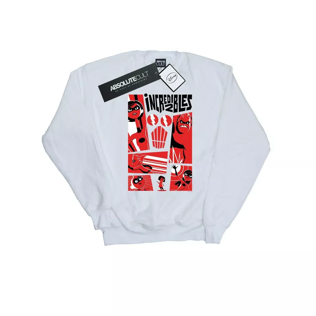 Disney - The Incredibles Sweatshirt, 128, Weiss