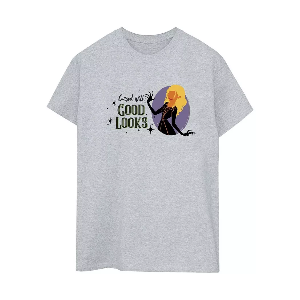 Disney - Hocus Pocus Cursed TShirt, für Damen, Grau, Größe XXL