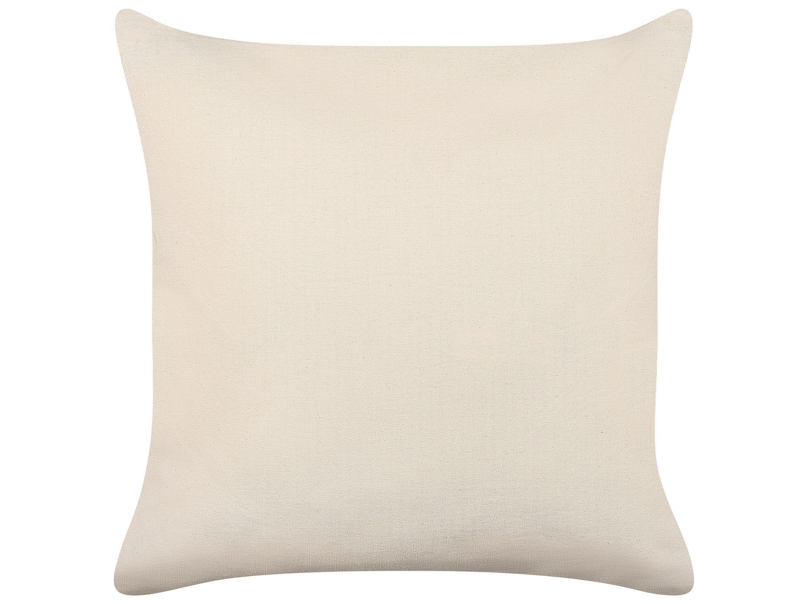 Beliani Coussin en Coton Boho PELLAEA  