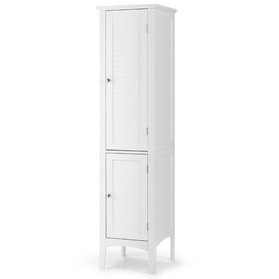 Northio Badezimmerschrank Schmaler Freistehender Hochschrank  