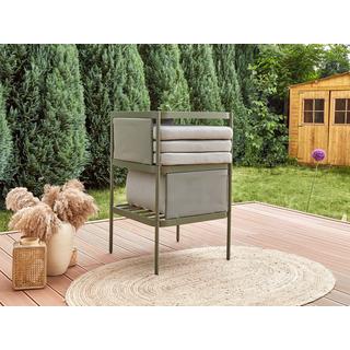 Beliani Lounge Set aus Aluminium Modern TERRACINA  