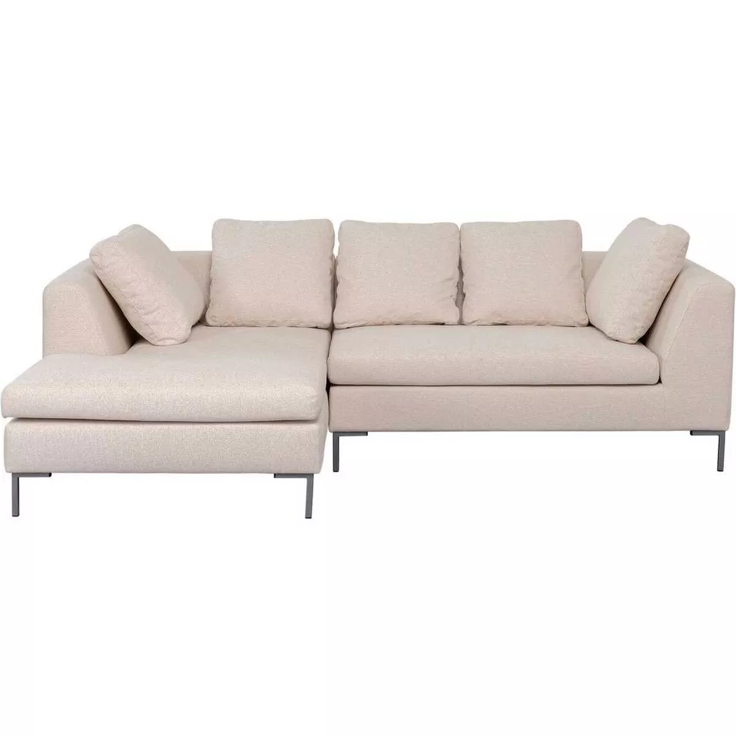 KARE Design - Ecksofa Gianni XS creme links, One Size, Weiss