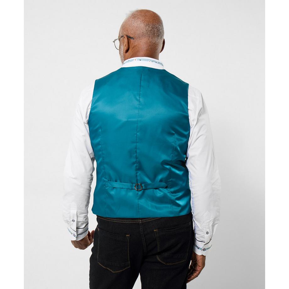 Joe Browns Gilet à Carreaux avec Col Revers  