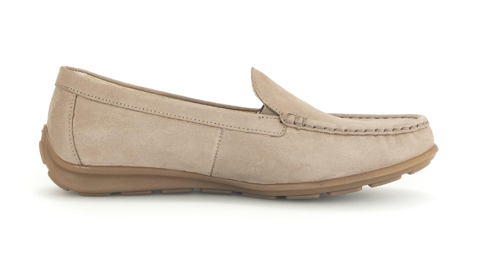 Image of Nubuk Loafer Damen Beige 44