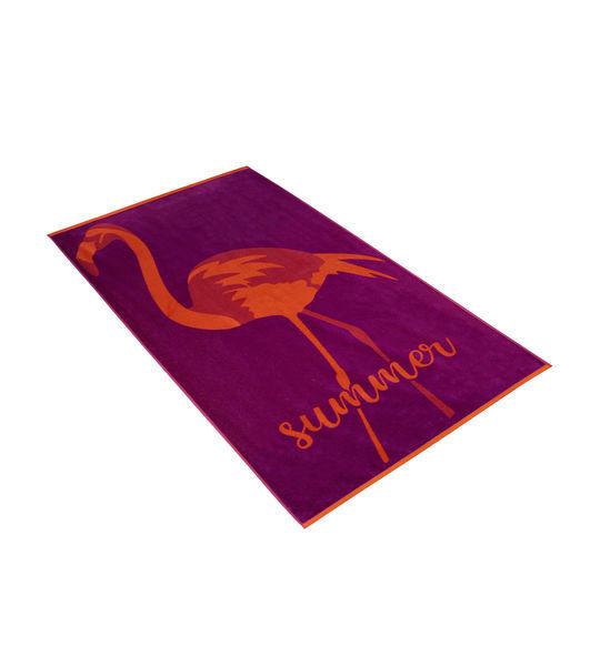 Image of Flamingo time Strandtuch Flamingo time Strandtuch