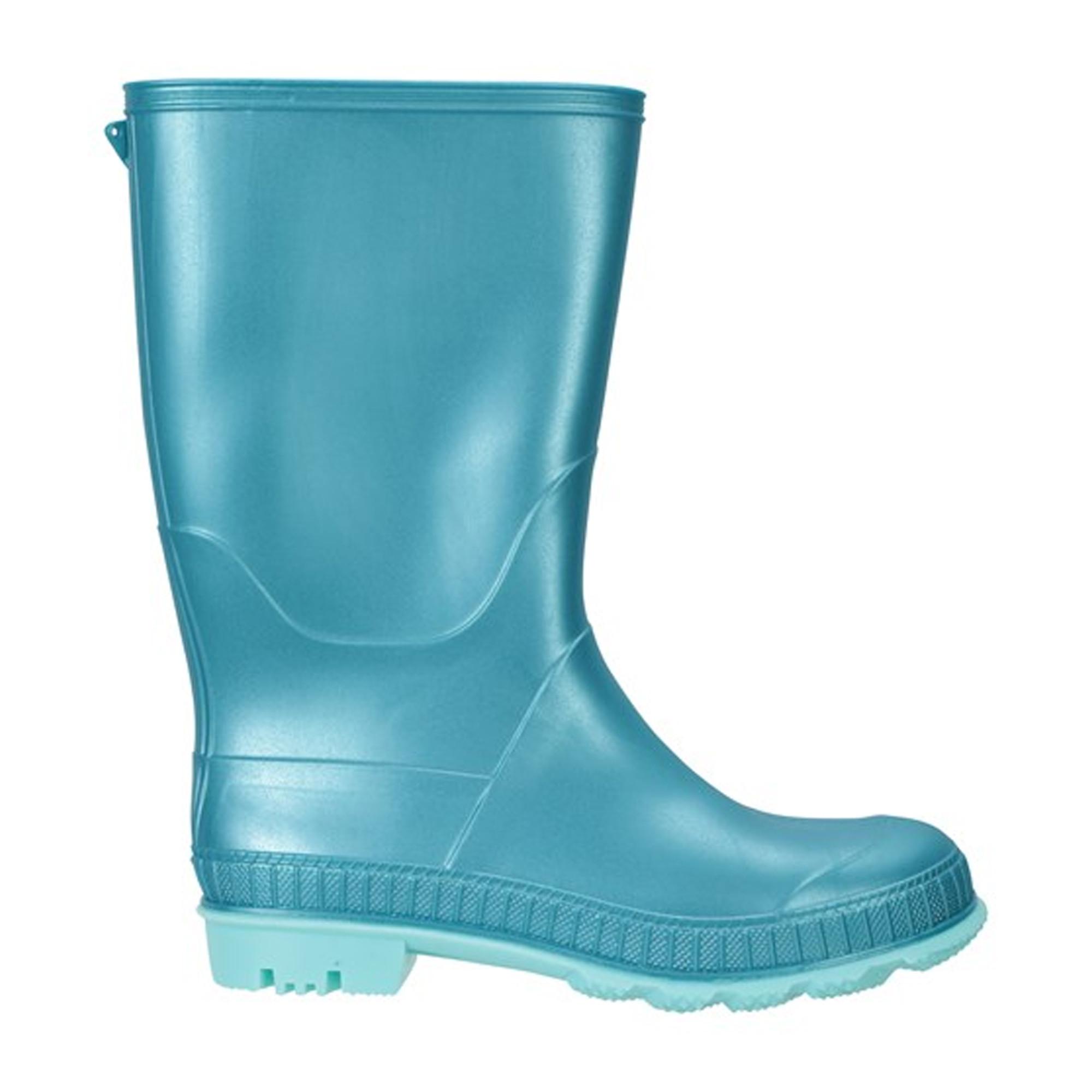 Image of Gummistiefel, Unifarben Unisex Türkisblau 27