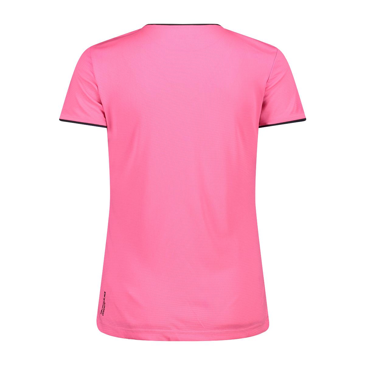 CMP Technisches Jersey V-Ausschnitt T-Shirt  