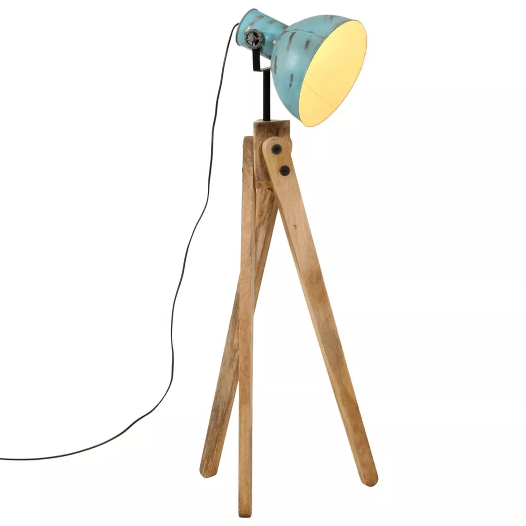 VidaXL – Stehlampe eisen, 60 cm, Blau