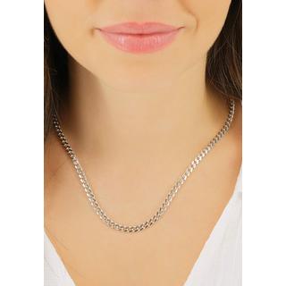 MUAU Schmuck  Collier gourmette en argent 925, 4,5mm, 55cm 