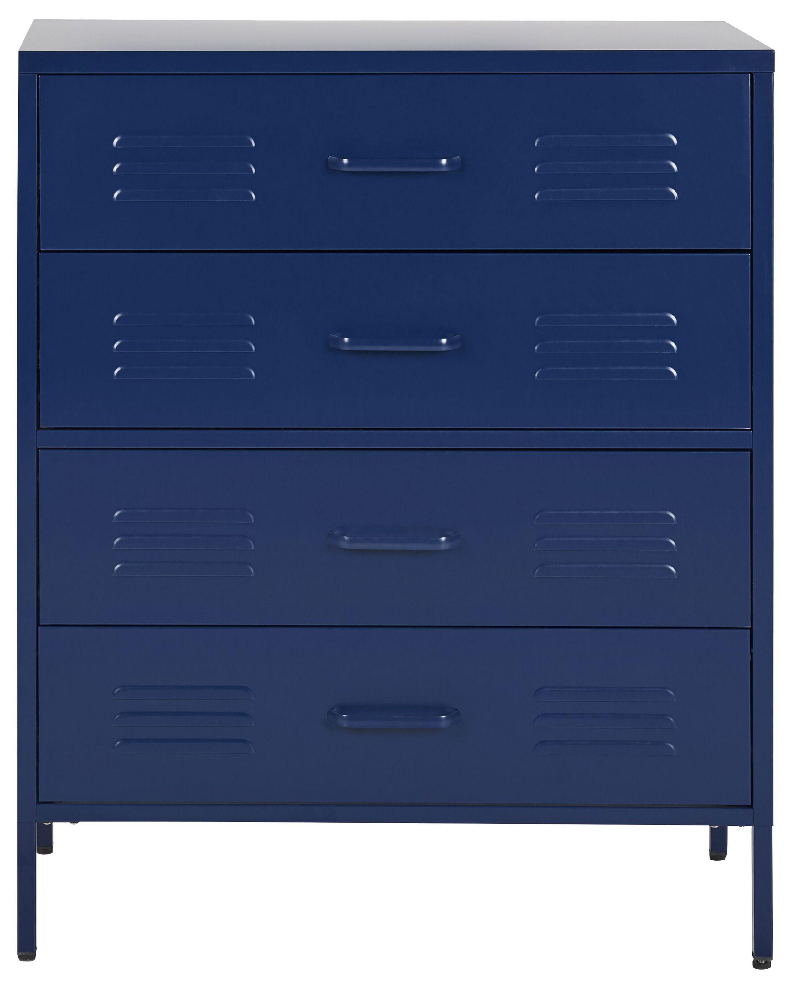 Beliani Cassettiera en Acciaio Moderno ENAGO  