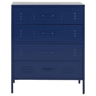 Beliani Cassettiera en Acciaio Moderno ENAGO  