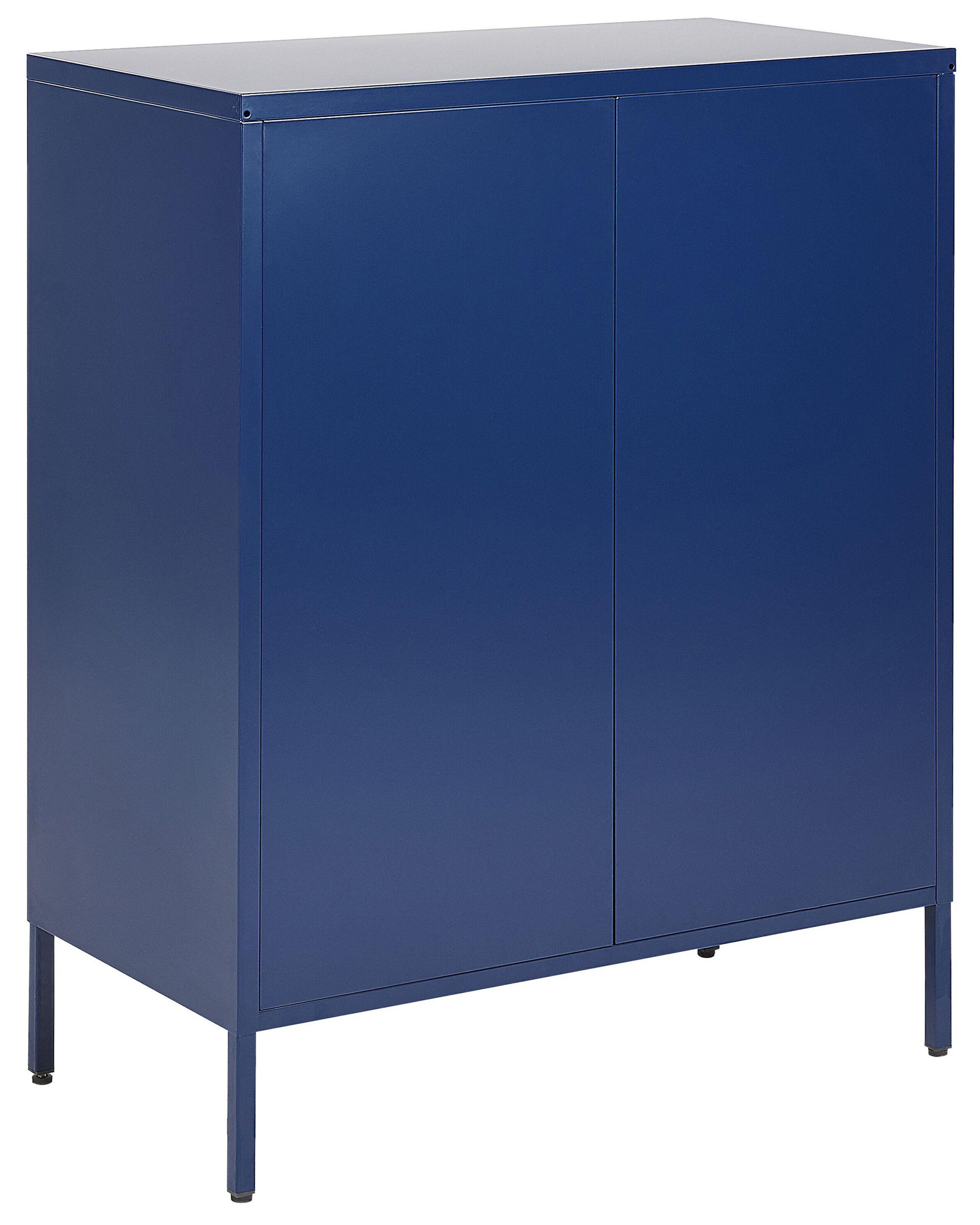 Beliani Cassettiera en Acciaio Moderno ENAGO  