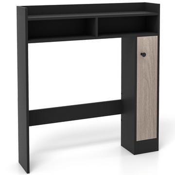 Toilettenschrank Bad Überbauschrank mit Verstellbaren Regalböden Toilettenständer