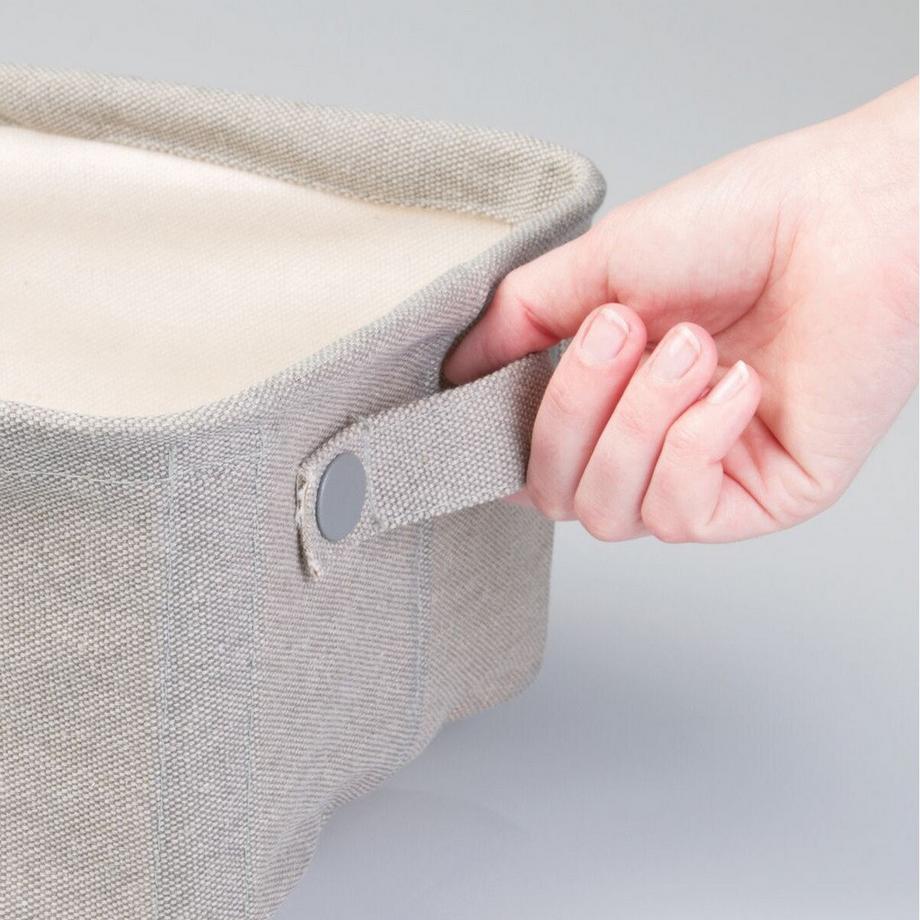 iDesign Ablagekorb Rechteck 22x34cm geflochtenes Papier wren  