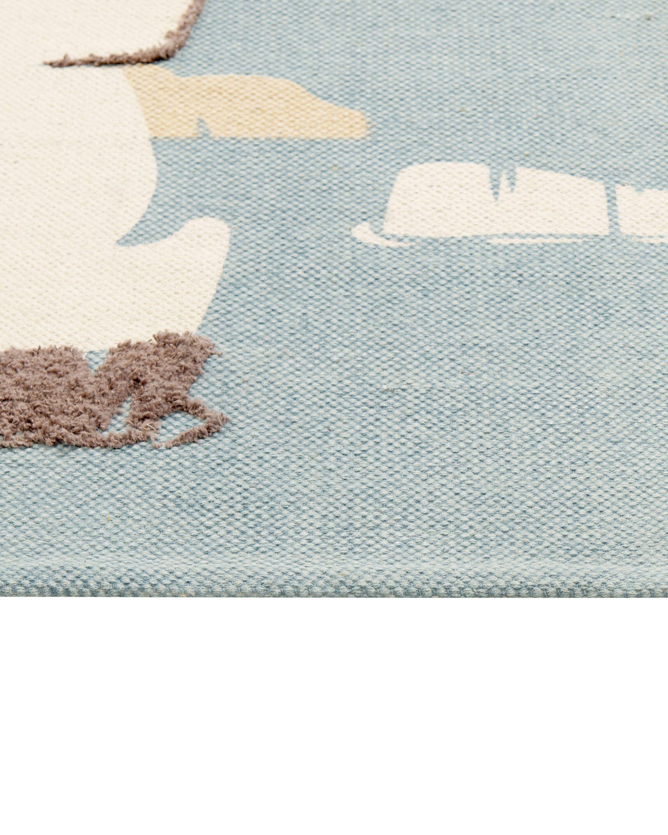 Beliani Tapis enfant en Coton Traditionnel BARUS  
