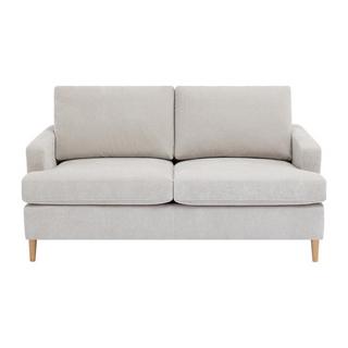 Vente-unique Canapé 3 places convertible en tissu beige COPONA  