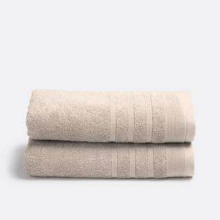 La Redoute Intérieurs Lot de 2 serviettes éponge 600 g/m2  