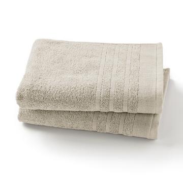 Lot de 2 serviettes éponge 600 g/m2