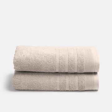 Lot de 2 serviettes éponge 600 g/m2