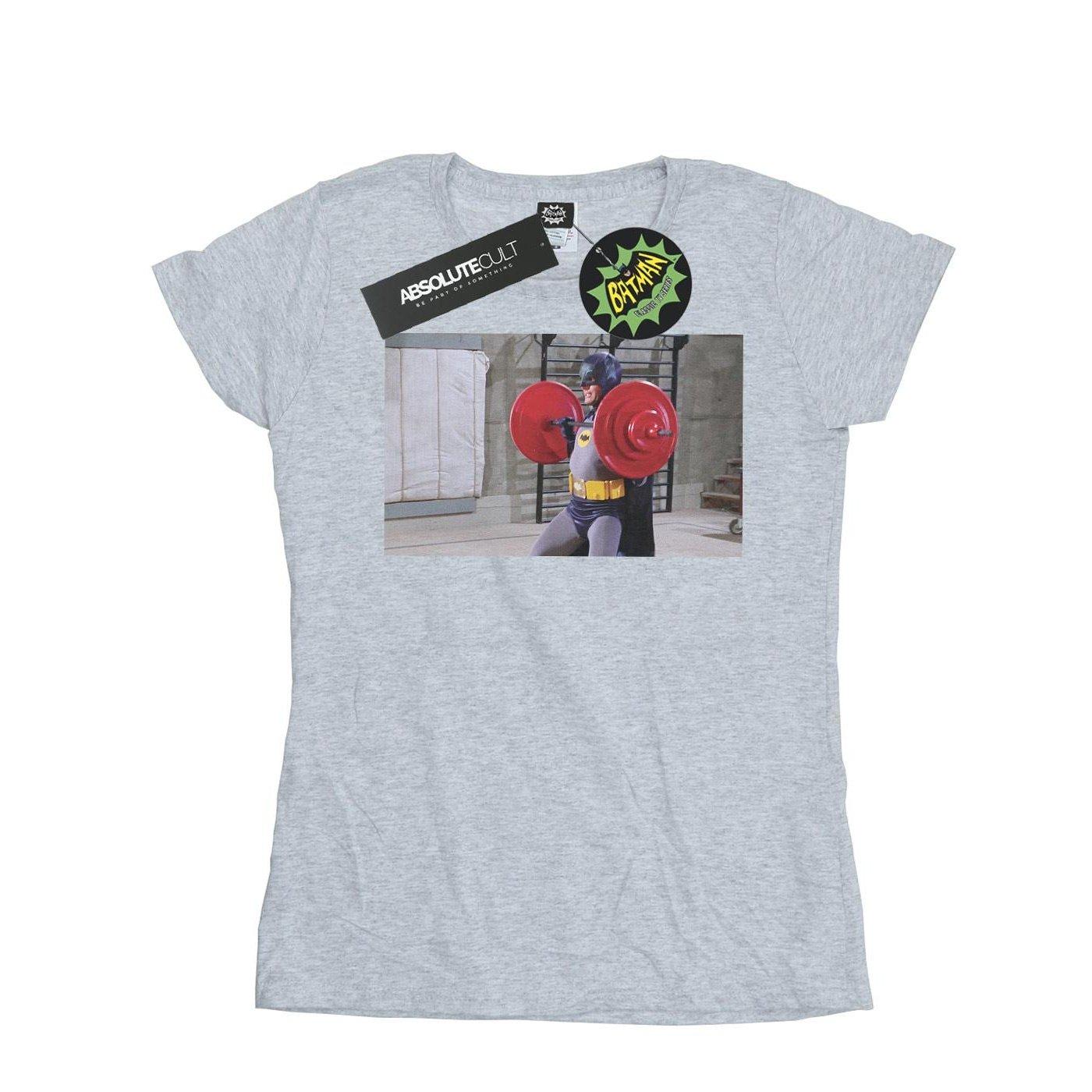 Image of Batman Tv Series Bat Gains Tshirt Damen Grau M