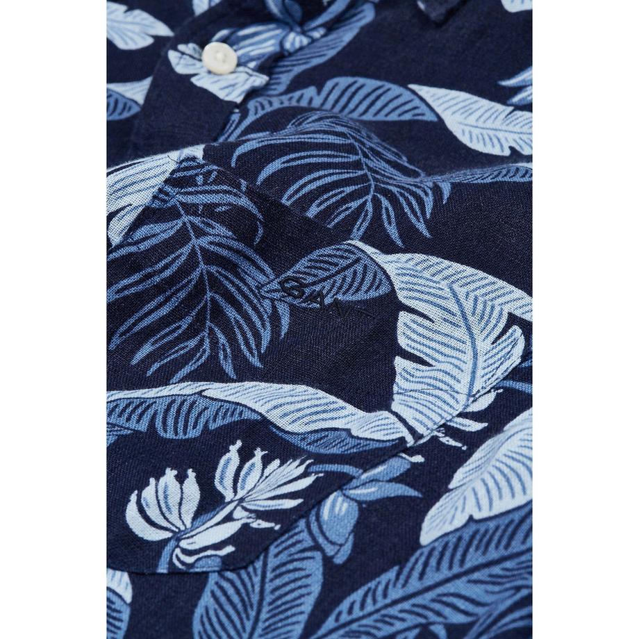 GANT Camicia Stampata Regular Lino  