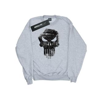 MARVEL  The Punisher Distrressed Skull Sweatshirt 