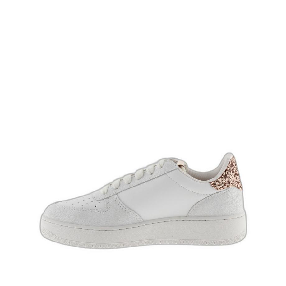 Victoria Madrid Craquelé und Metallic Sneakers  