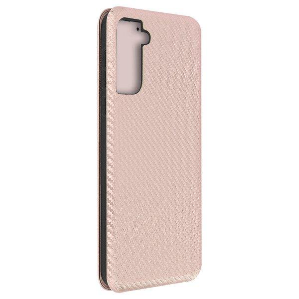 Avizar  Carbon Cover Samsung S21 Plus Rosegold 