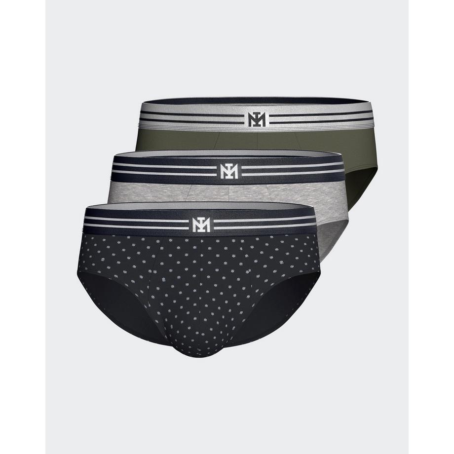 Pack de 3 Slips d'homme en Coton