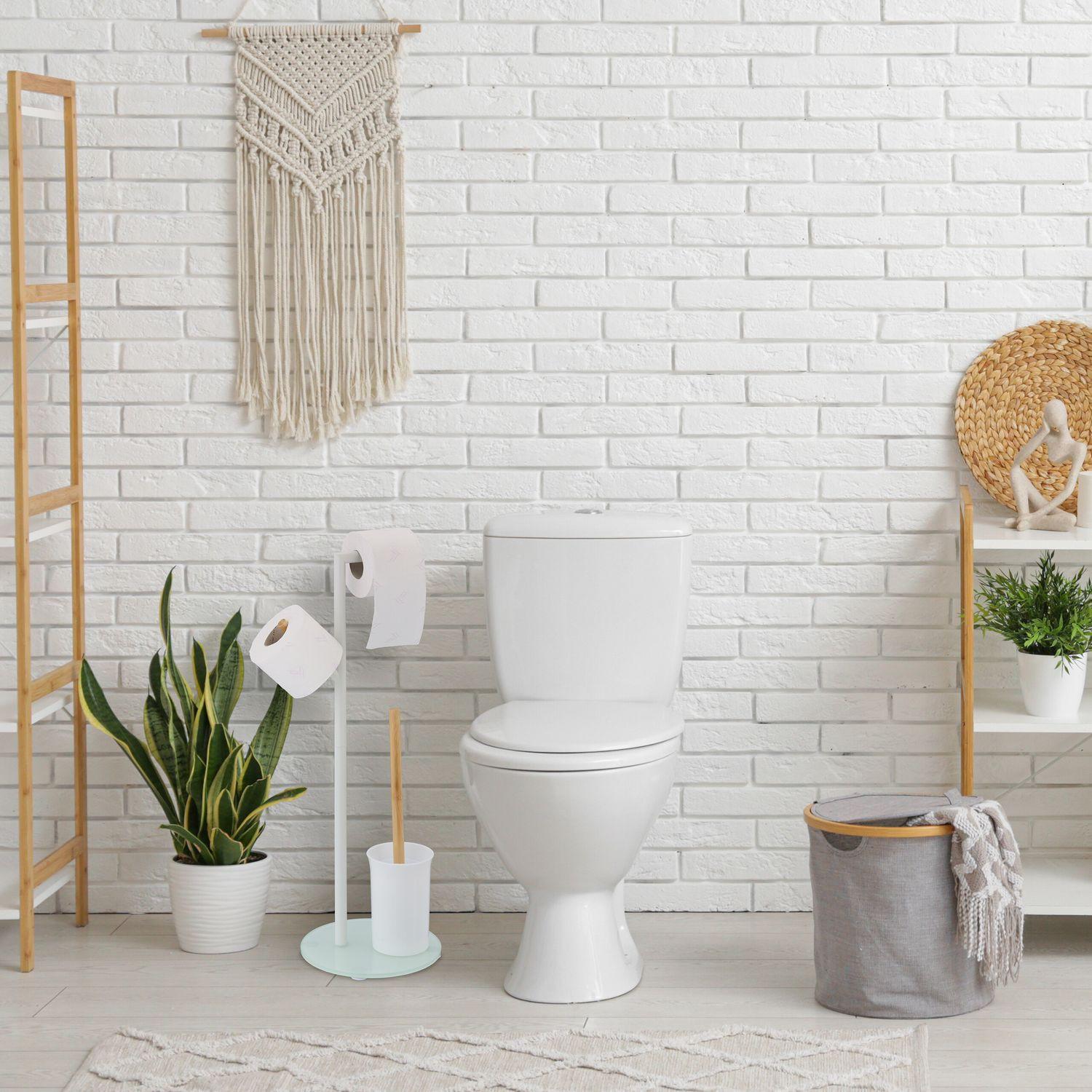 B2X Ensemble WC avec 2 têtes de brosse de rechange  