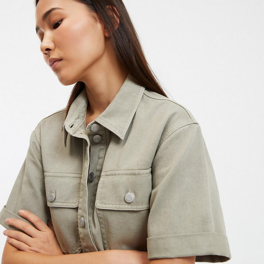 La Redoute Collections Kurzer Jumpsuit kurze Ärmel  