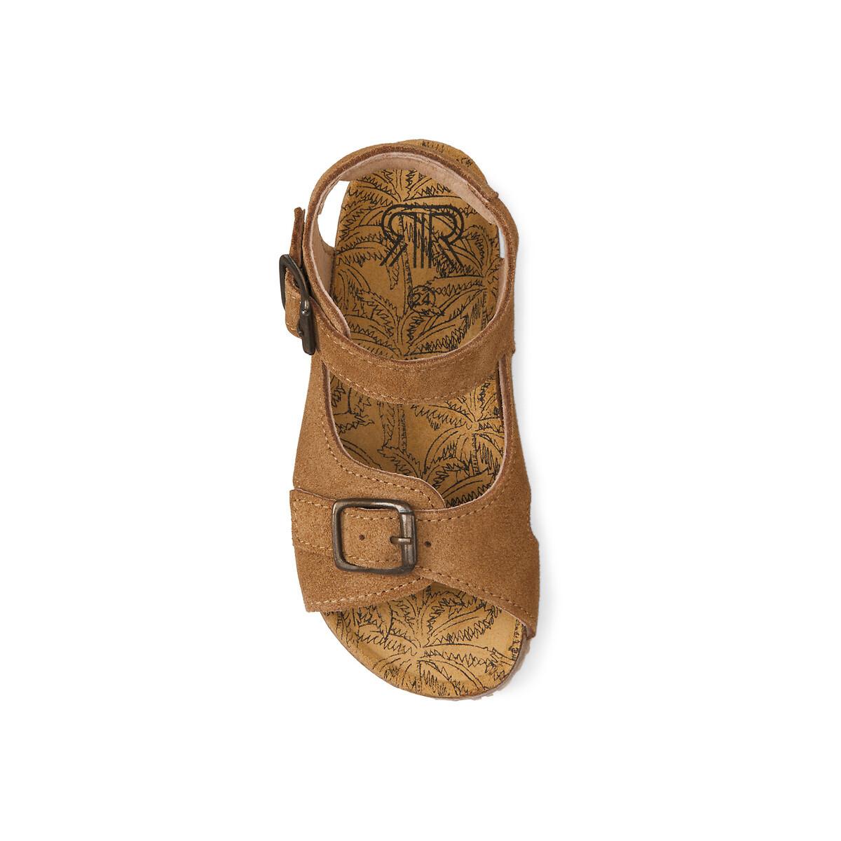 La Redoute Collections  Ledersandalen mit Schnalle 