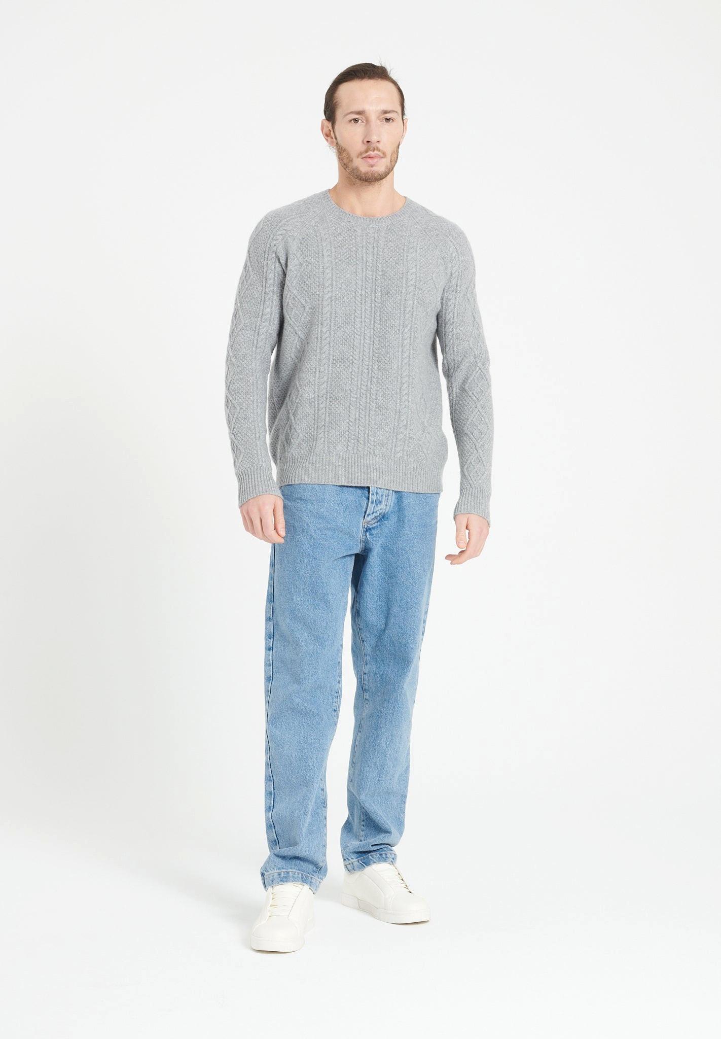 Studio Cashmere8  ZACH 1 Pull col rond 6 fils - 100% cachemire 