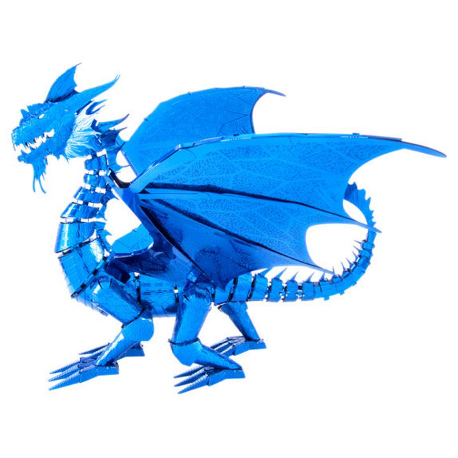 Metal Earth  Blue Dragon – Premium Metall Bausatz 